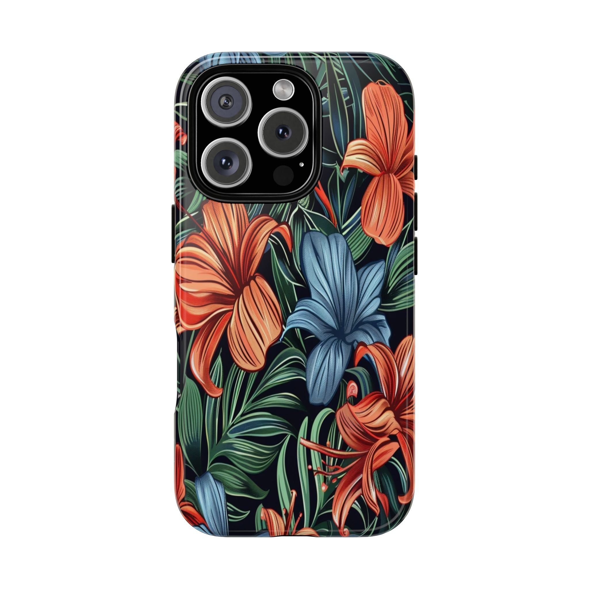 Tropical Red and Blue