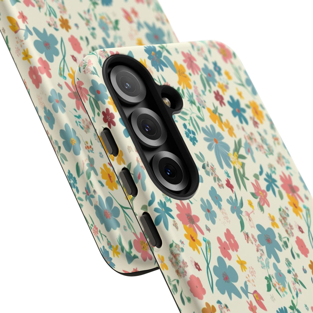 Pastel Yellow Green and Blue Case