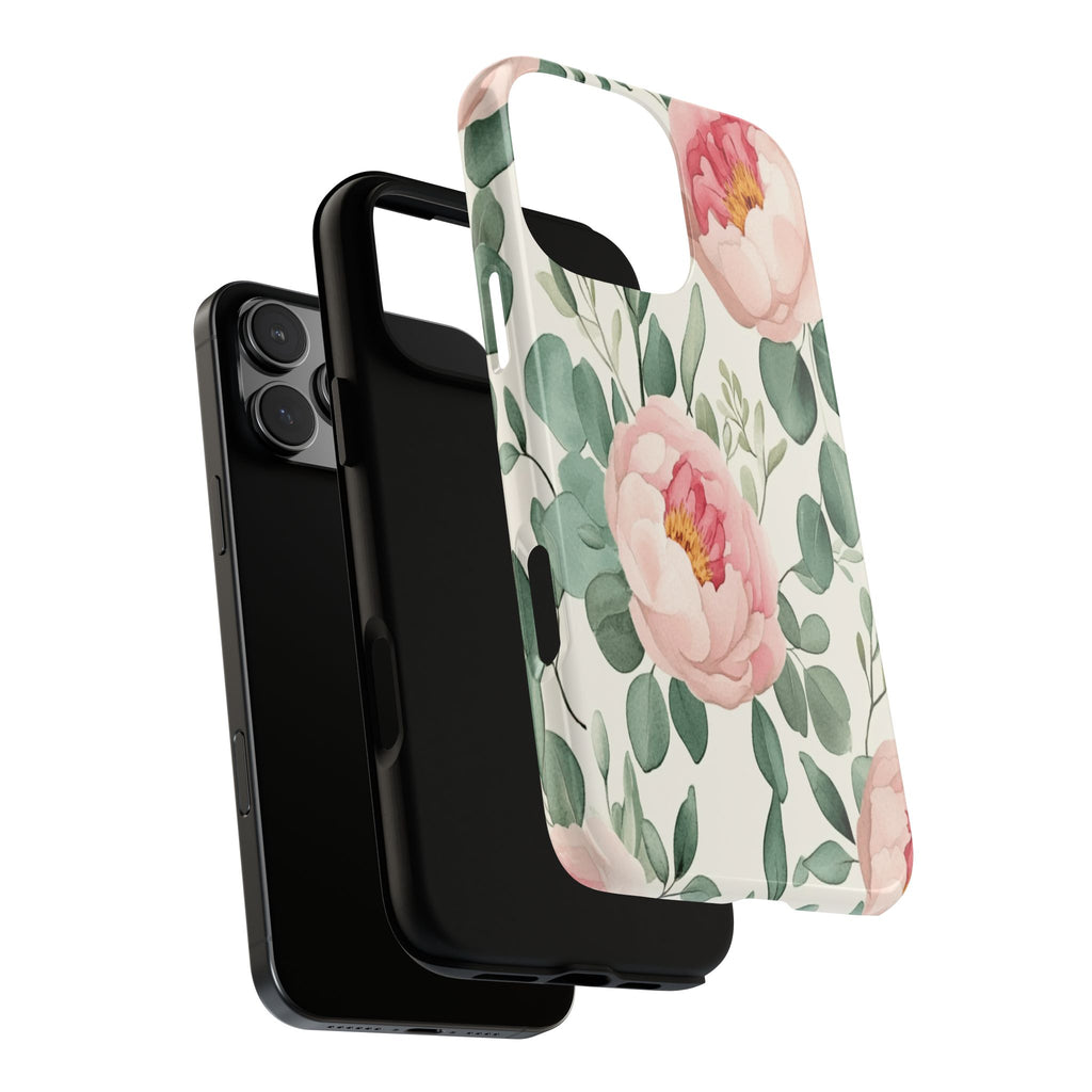 Soft Pink Peonies Case