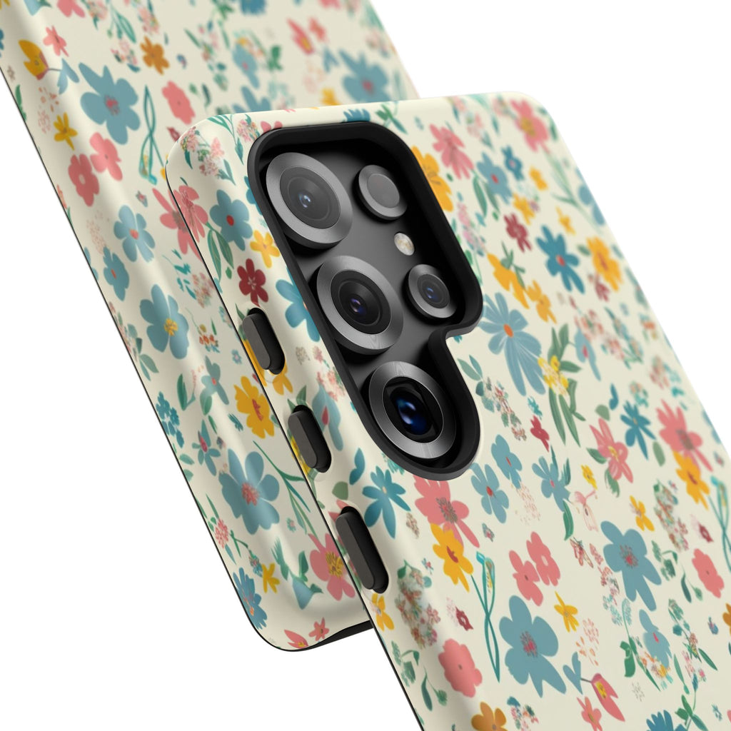 Pastel Yellow Green and Blue Case
