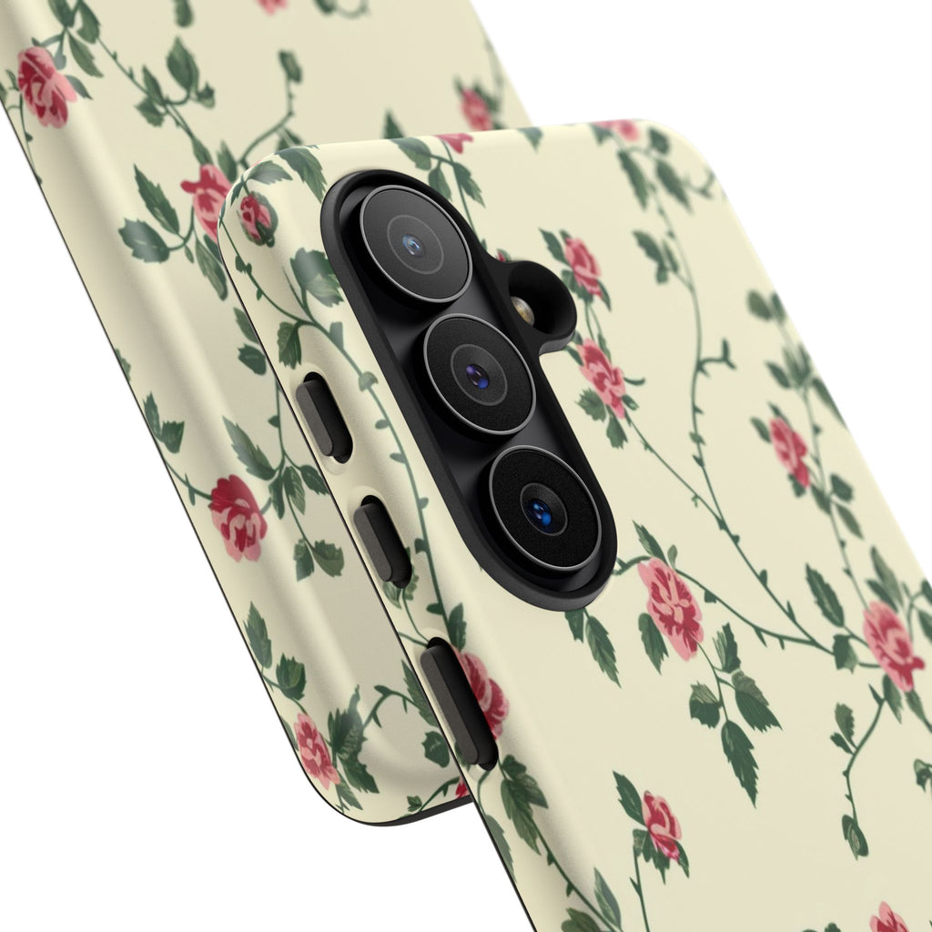 Elegant Pink Victorian Roses Case