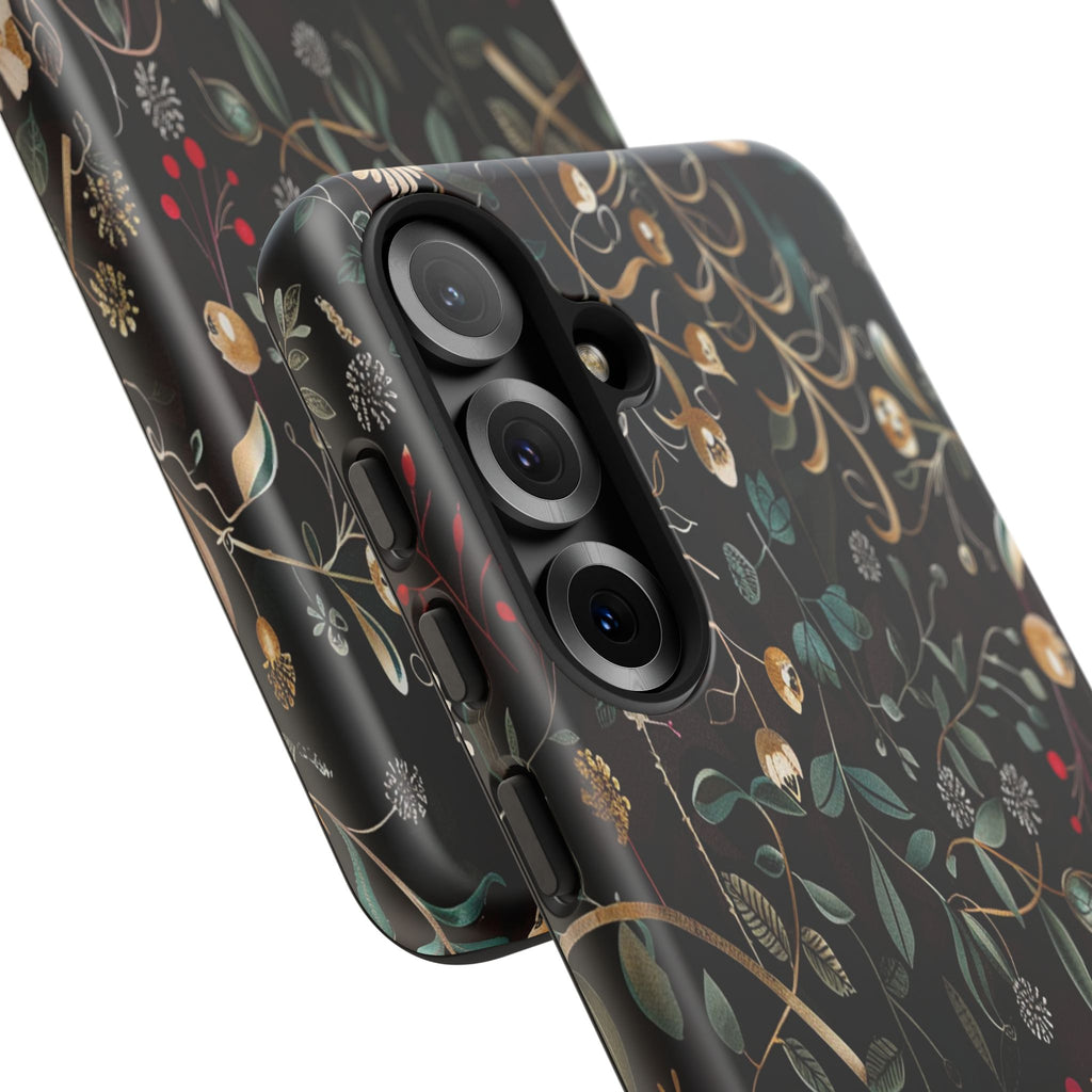 Dark Leafy Case
