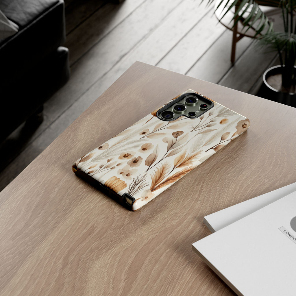 Dried Flowers Watercolor Case