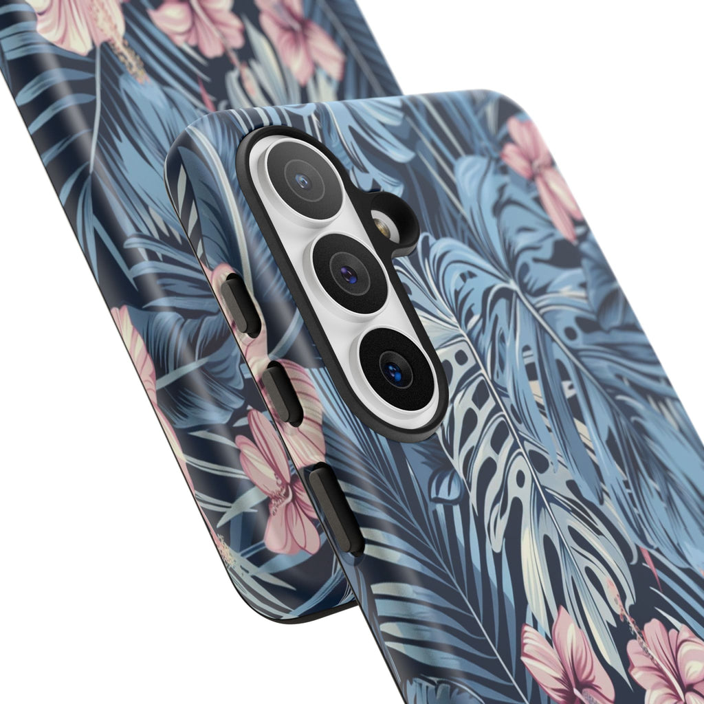 Tropical Hibiscus and Monstera Case