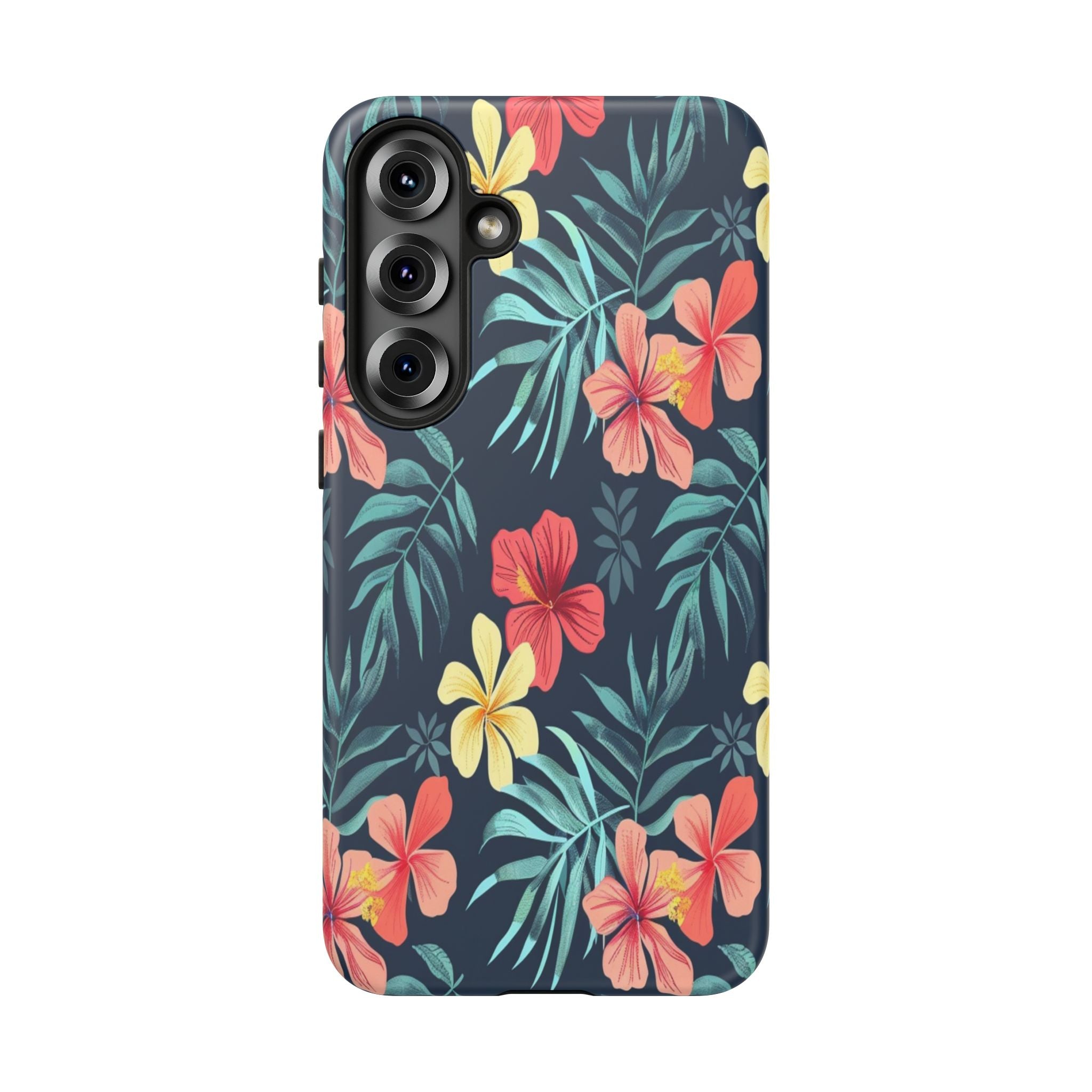 Tropical Hibiscus Navy