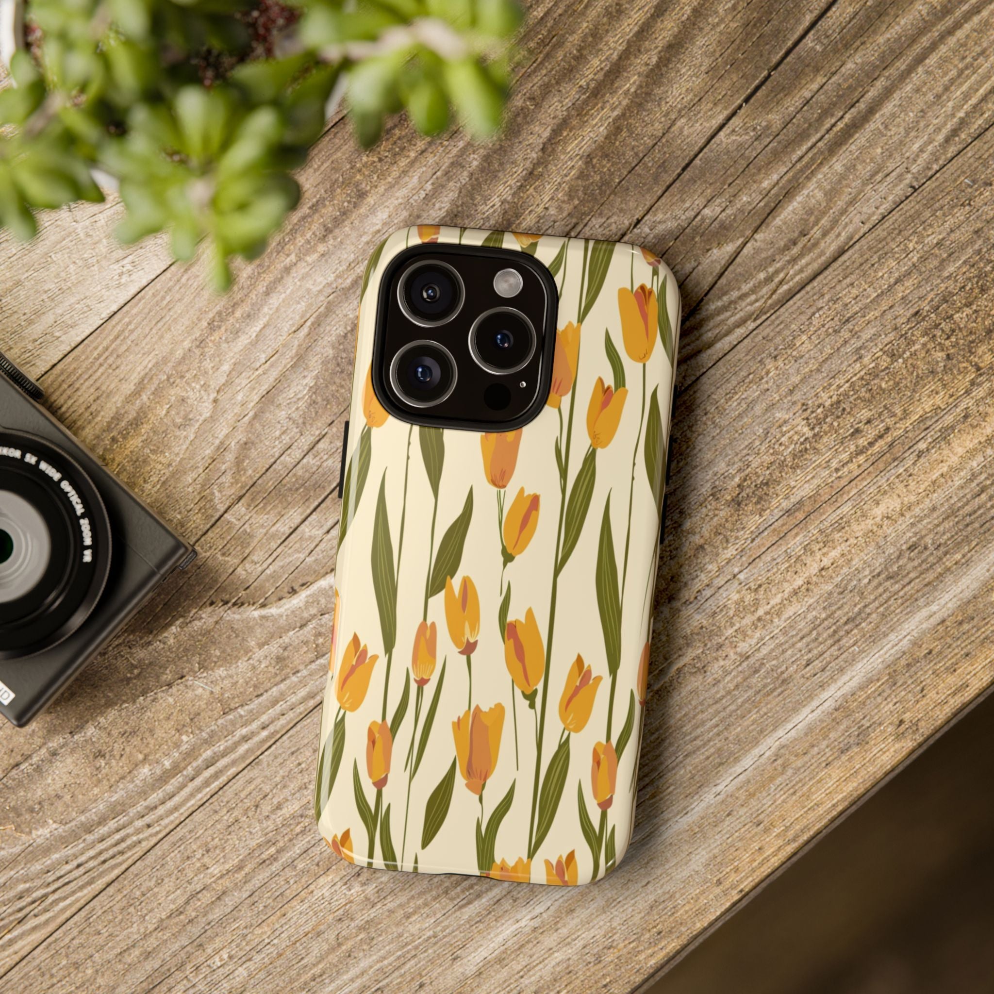 Yellow and Orange Tulips Case