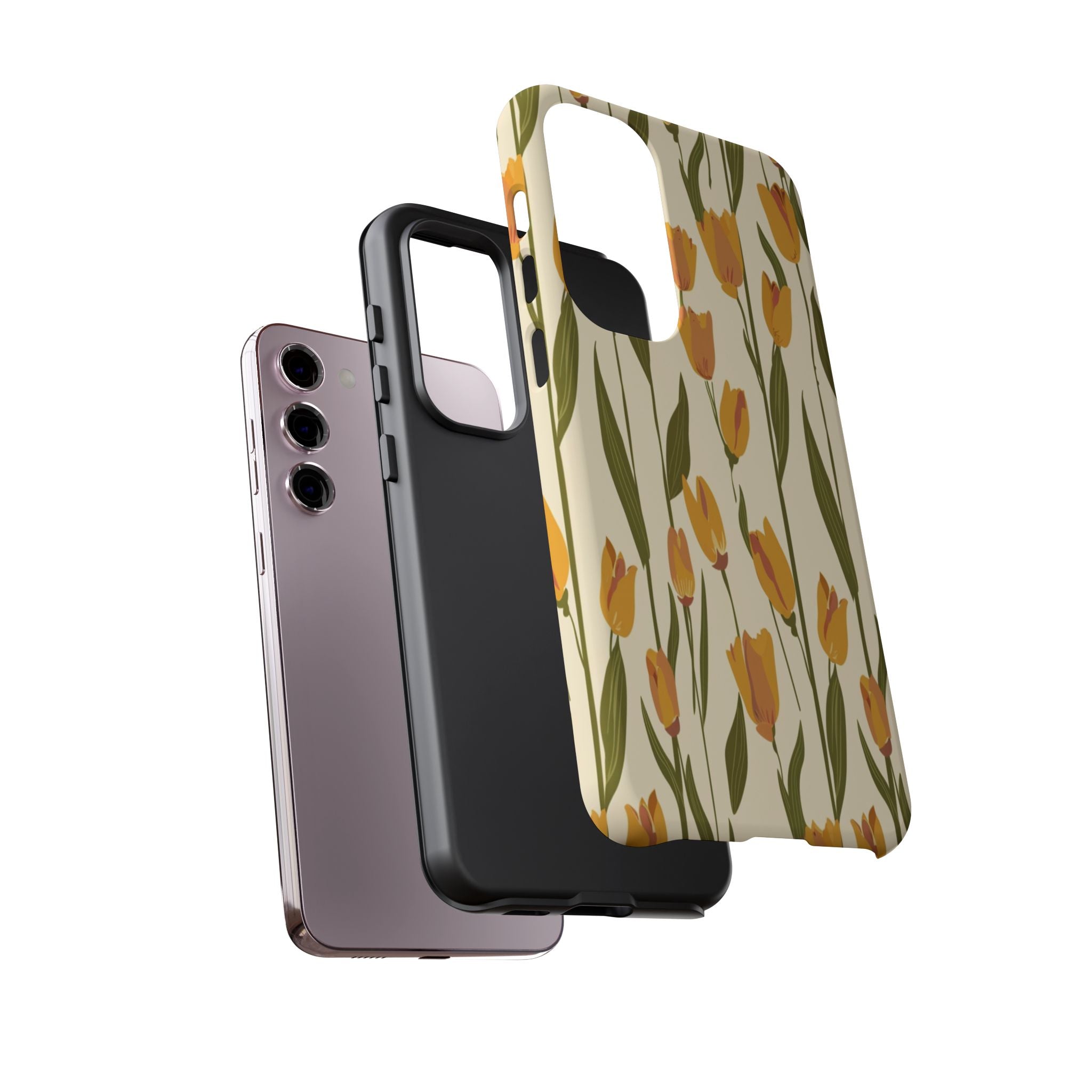 Yellow and Orange Tulips Case