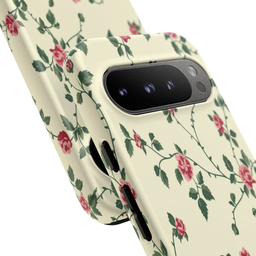 Elegant Pink Victorian Roses Case