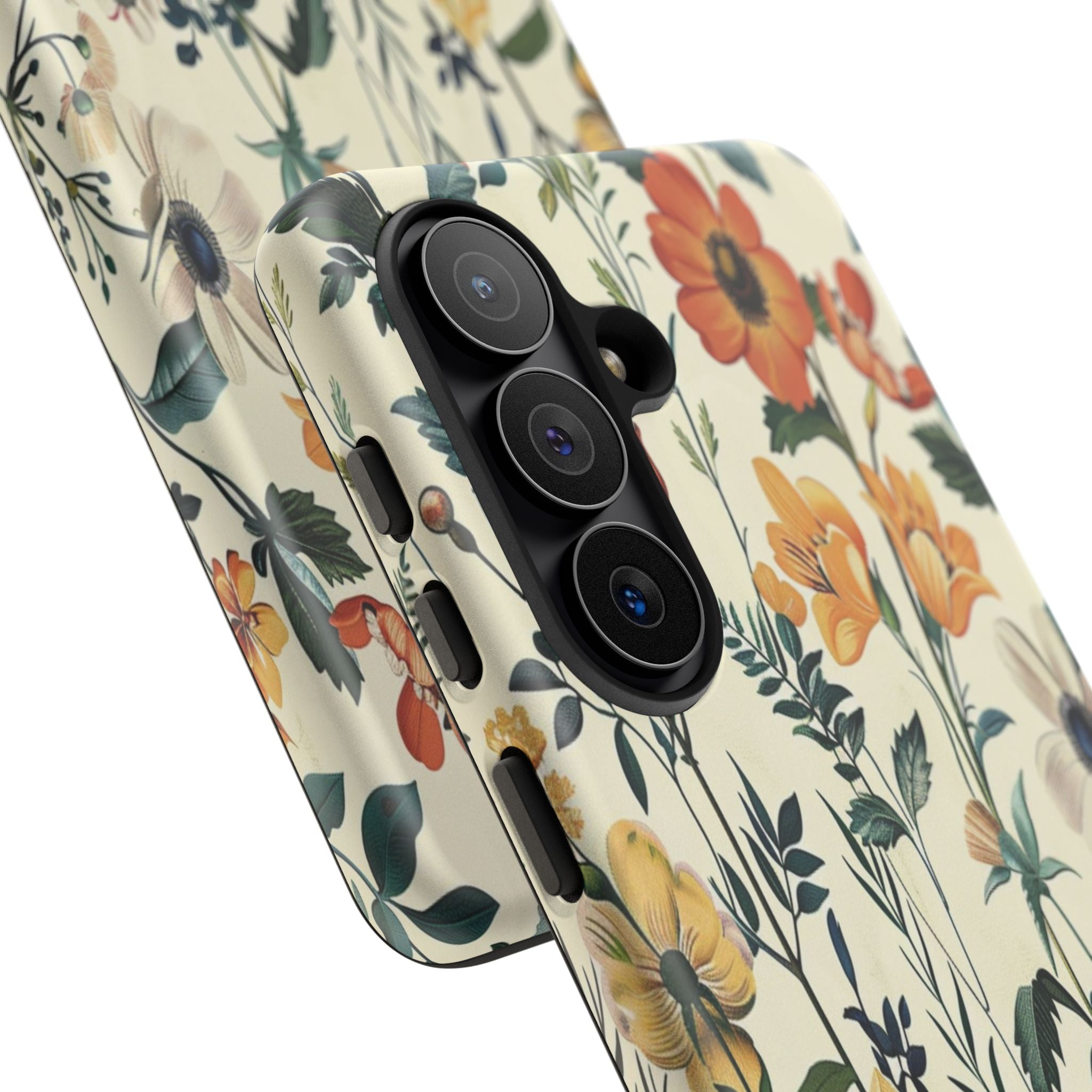 Vintage Botanical Wildflower Seamless Pattern