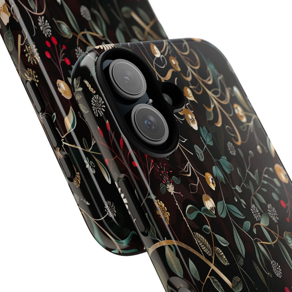 Dark Leafy Case
