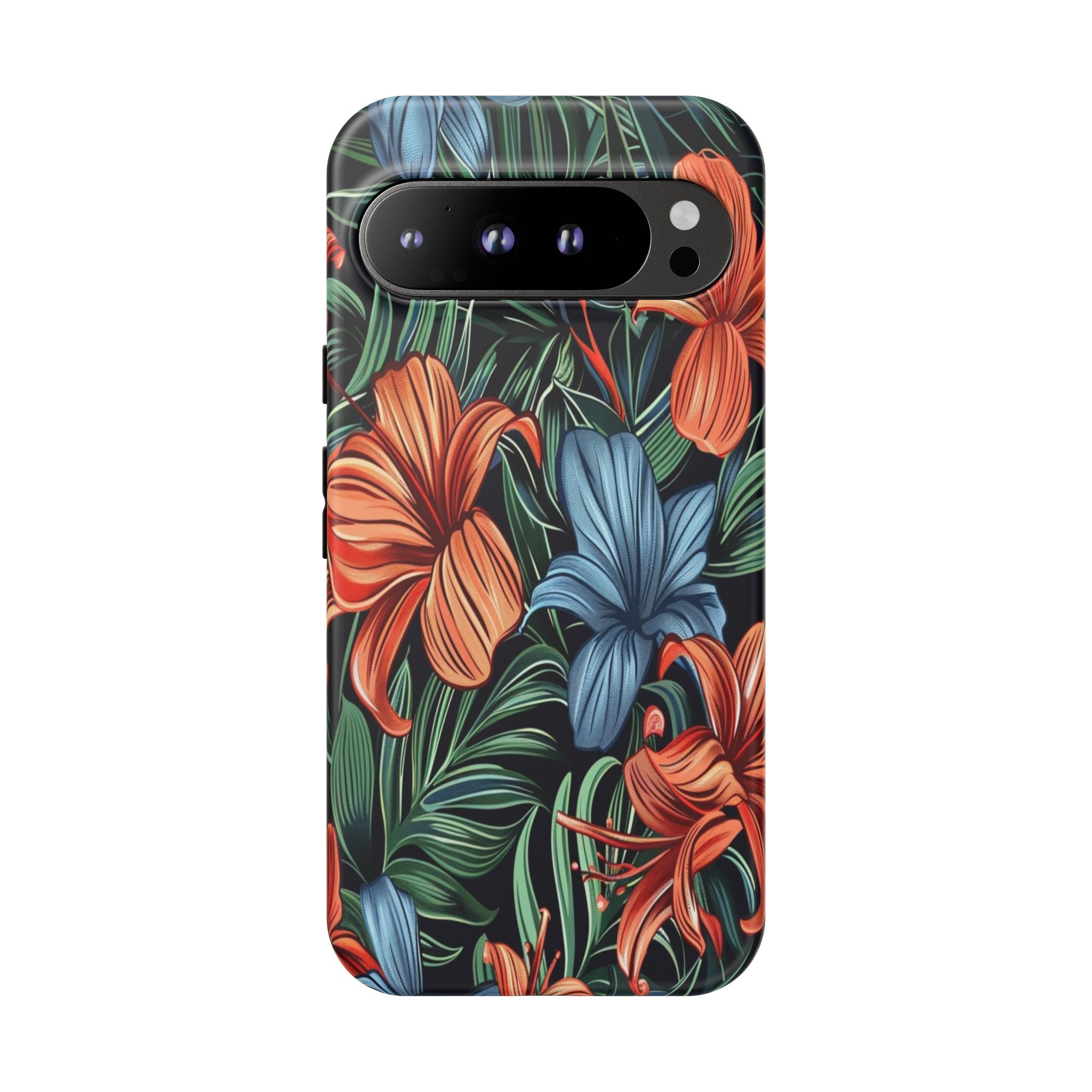 Tropical Red and Blue