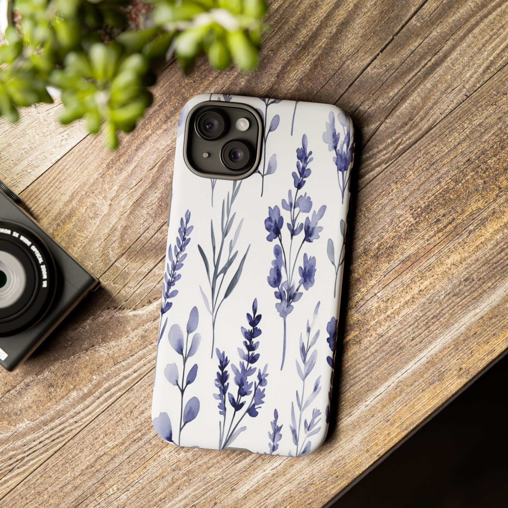 Delicate Purple Watercolor Case