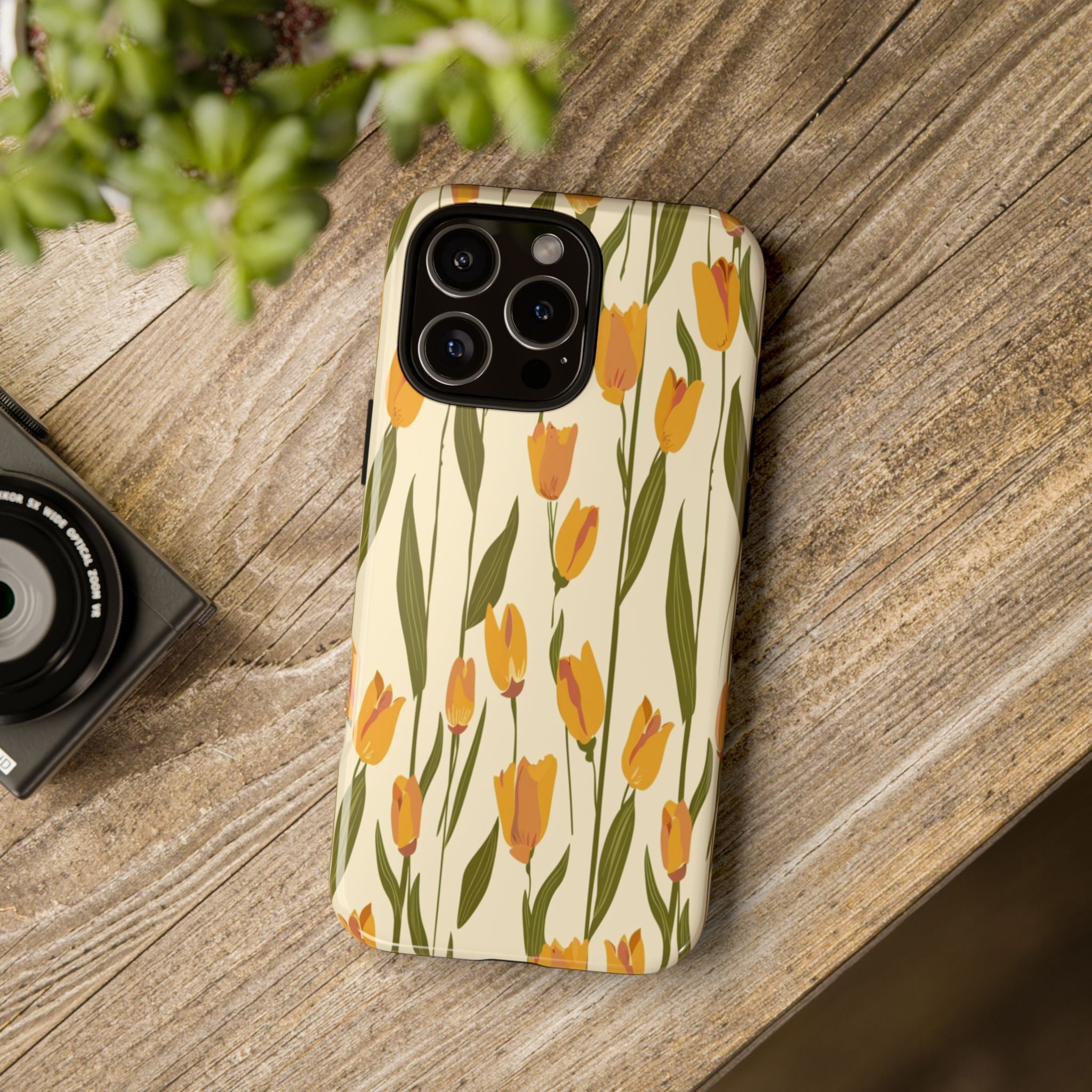 Yellow and Orange Tulips Case