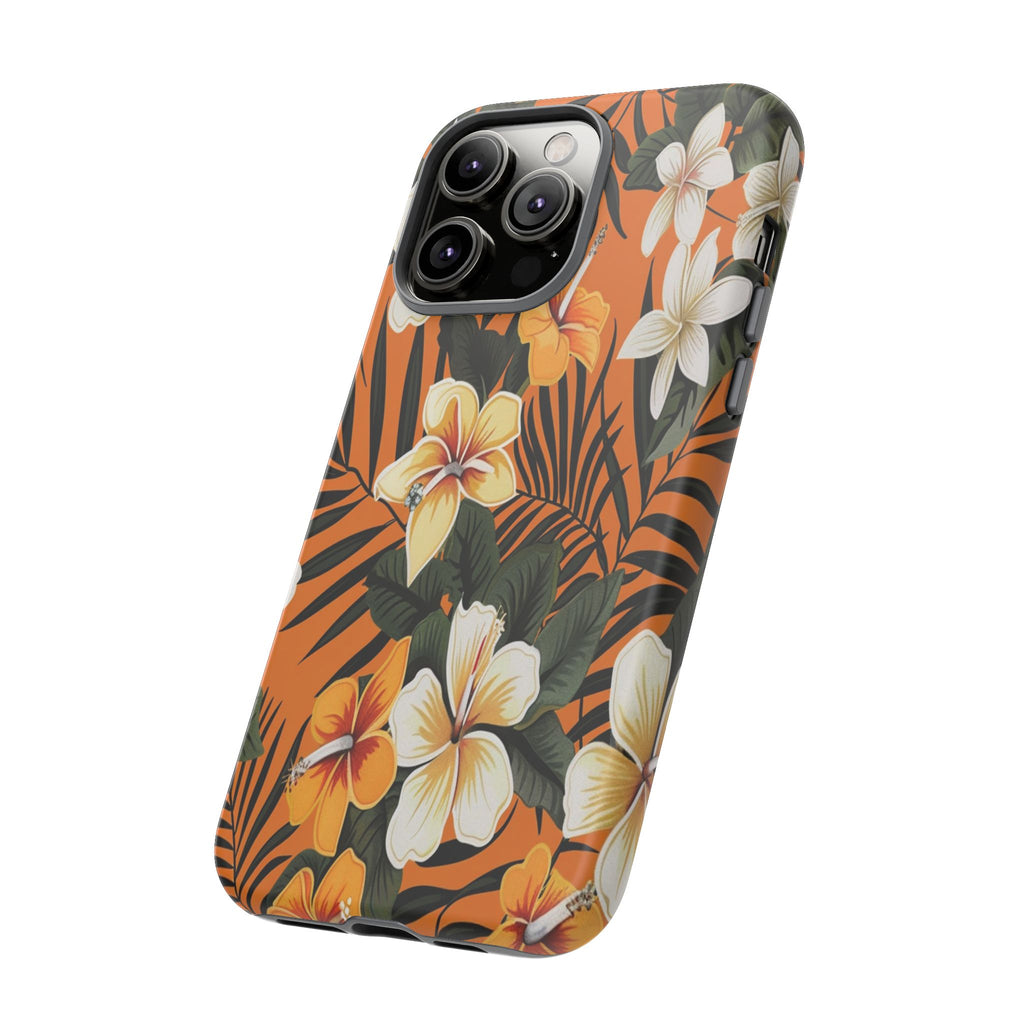 Vibrant Orange Tropical Case