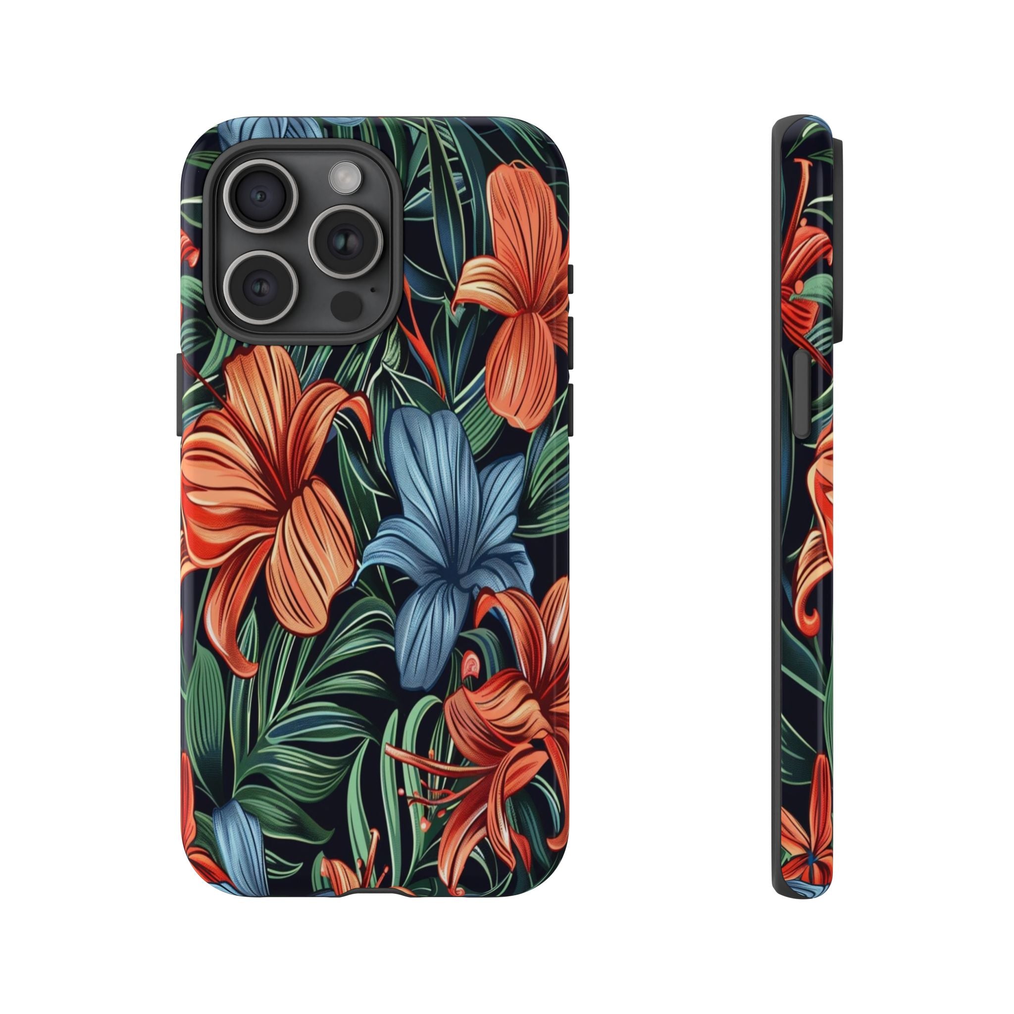 Tropical Red and Blue