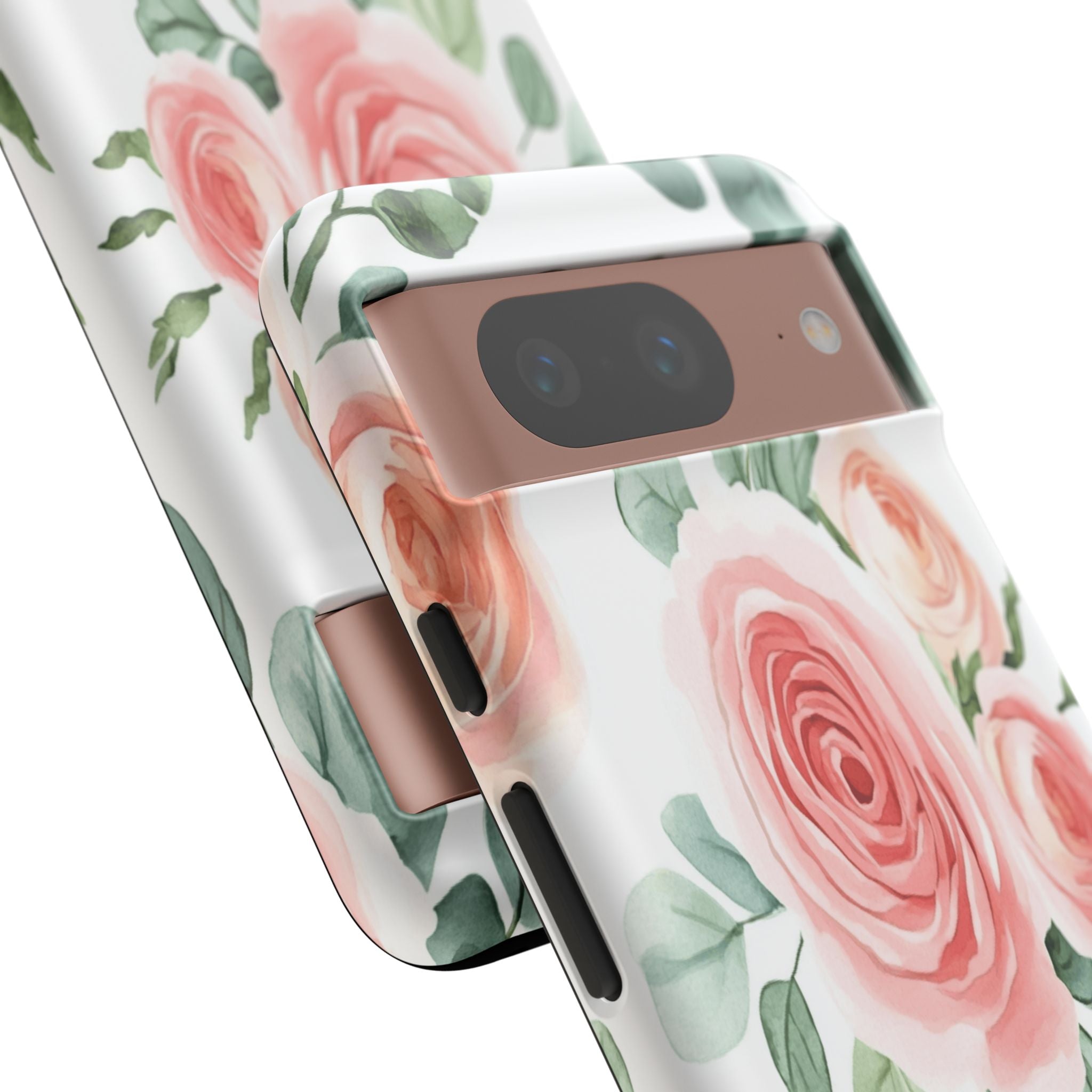 Delicate Watercolor Rose Case