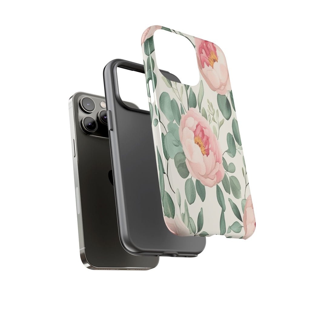 Soft Pink Peonies Case