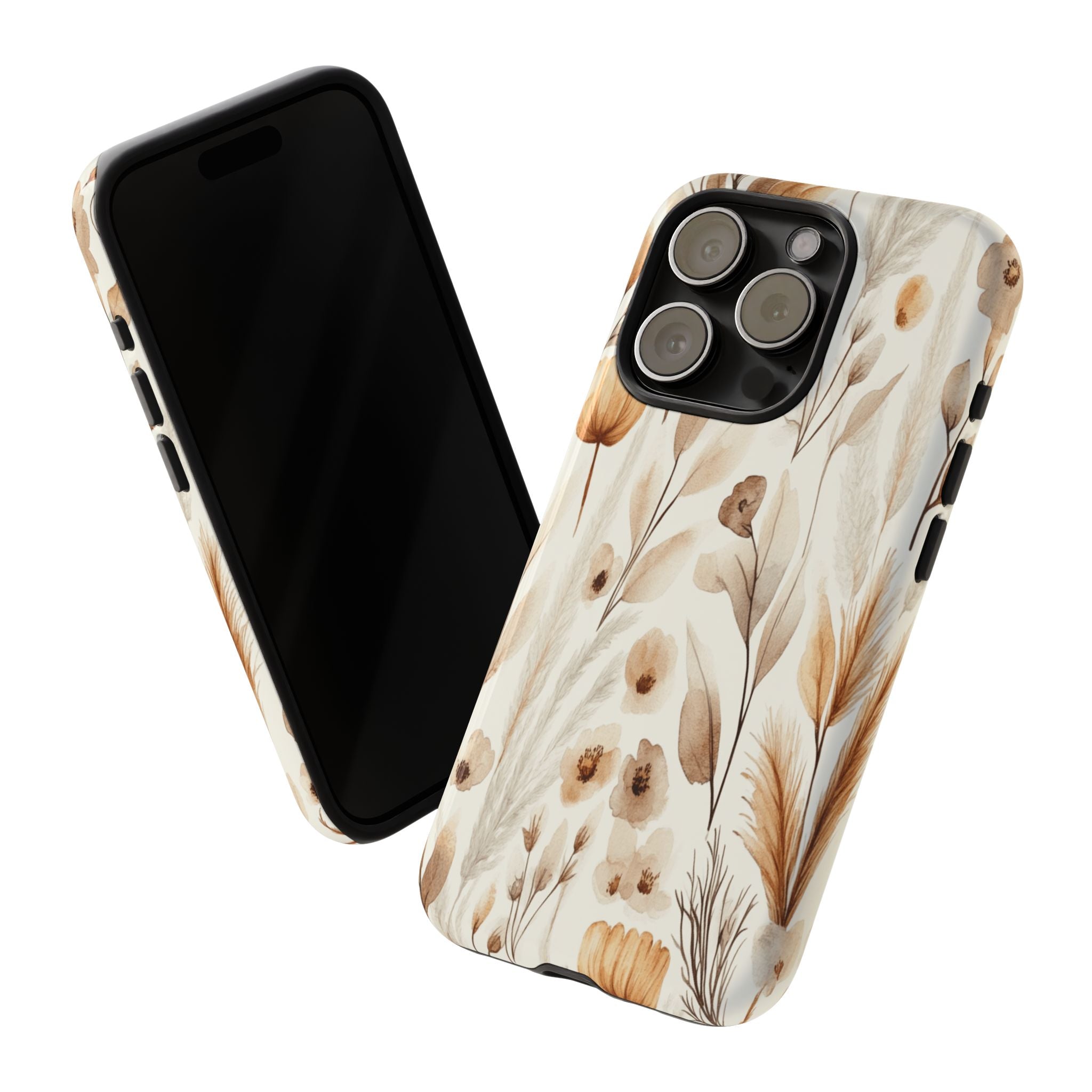 Dried Flowers Watercolor Case
