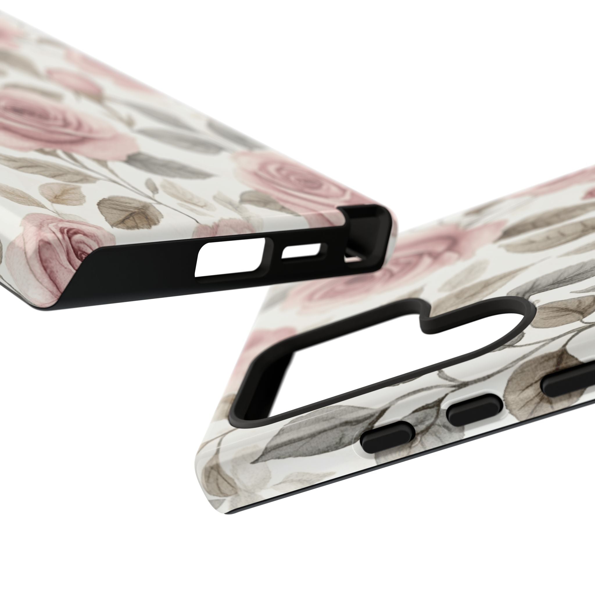 Elegant Watercolor Rose Case