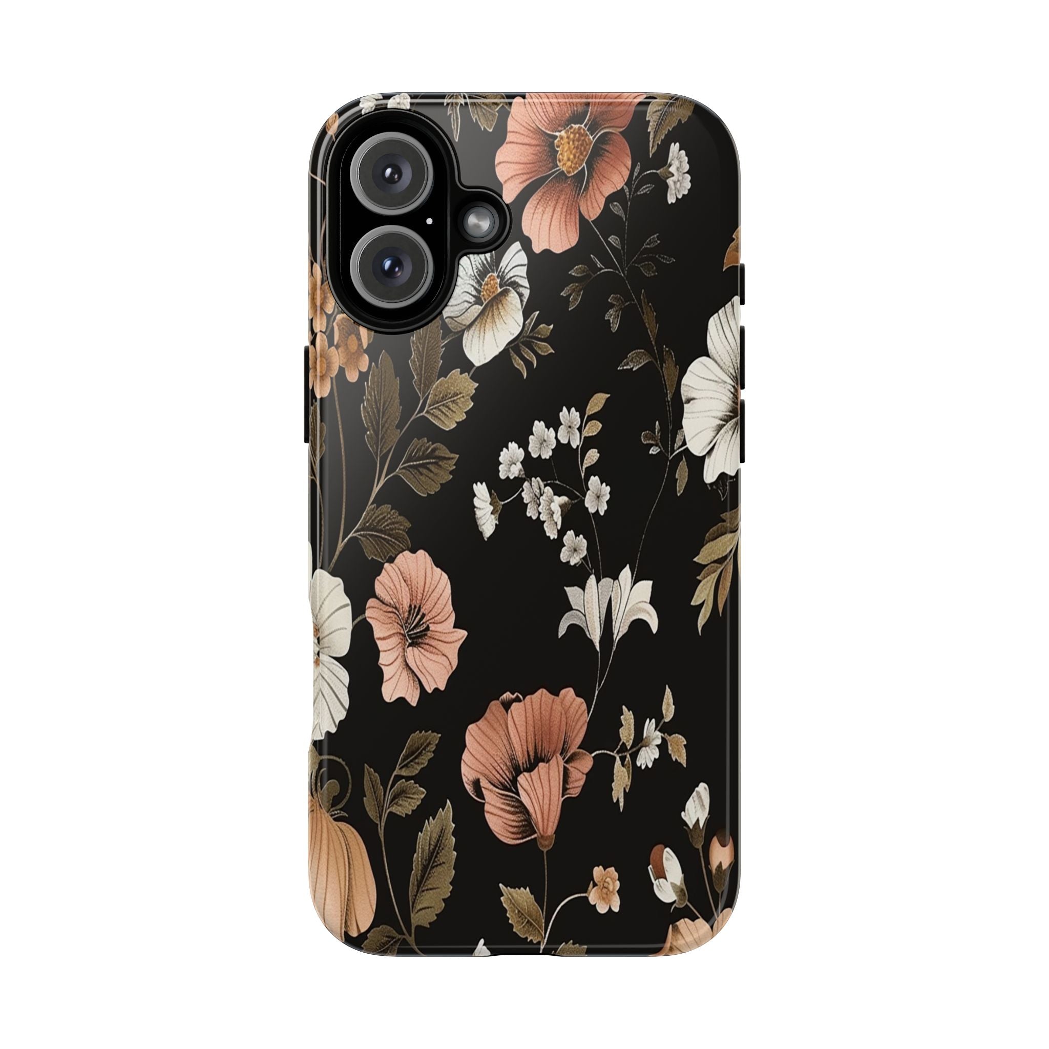 Peachy Cosmos on Black