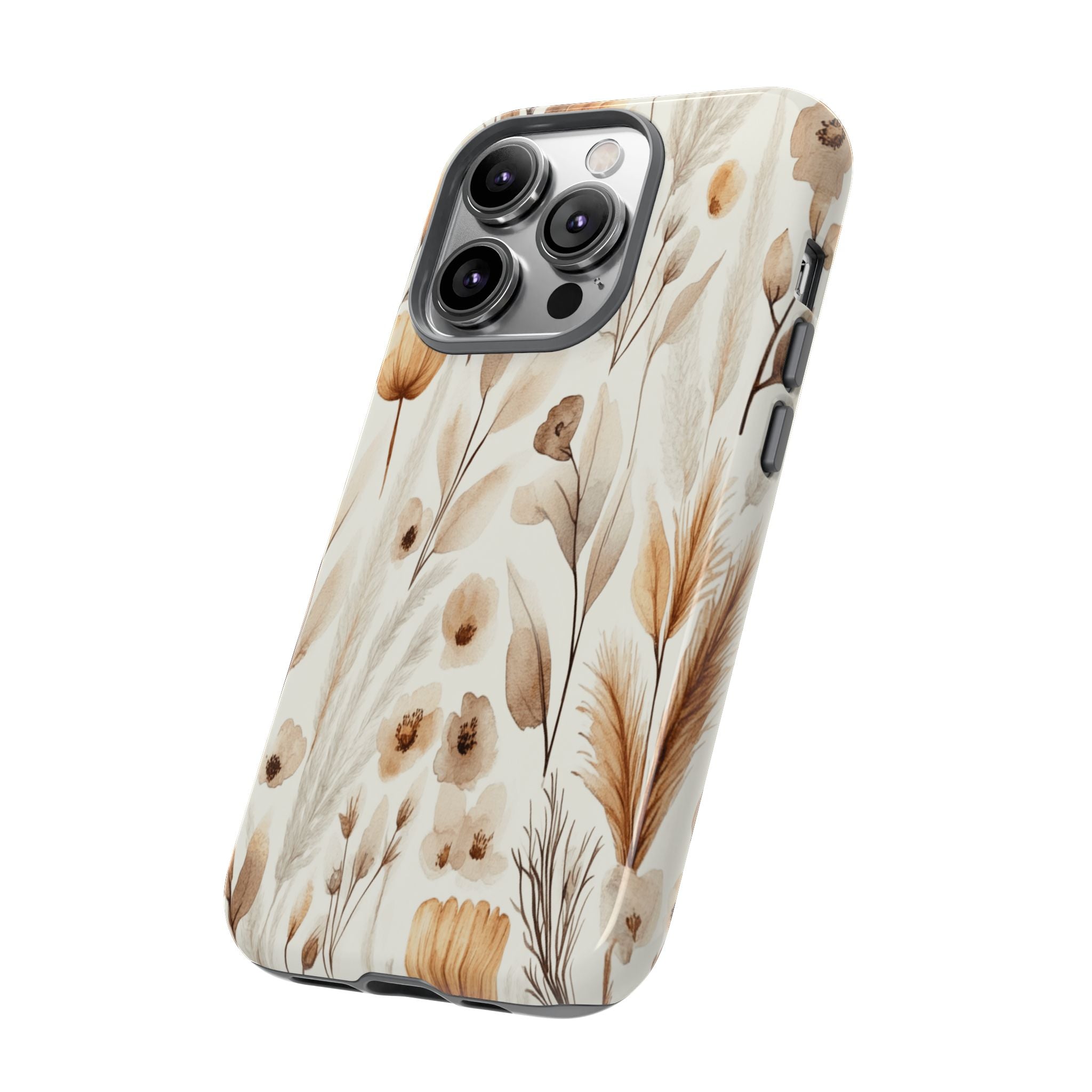 Dried Flowers Watercolor Case