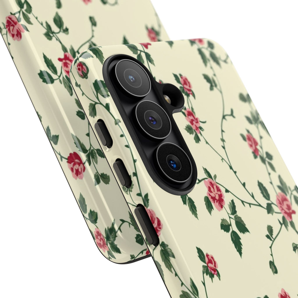 Elegant Pink Victorian Roses Case