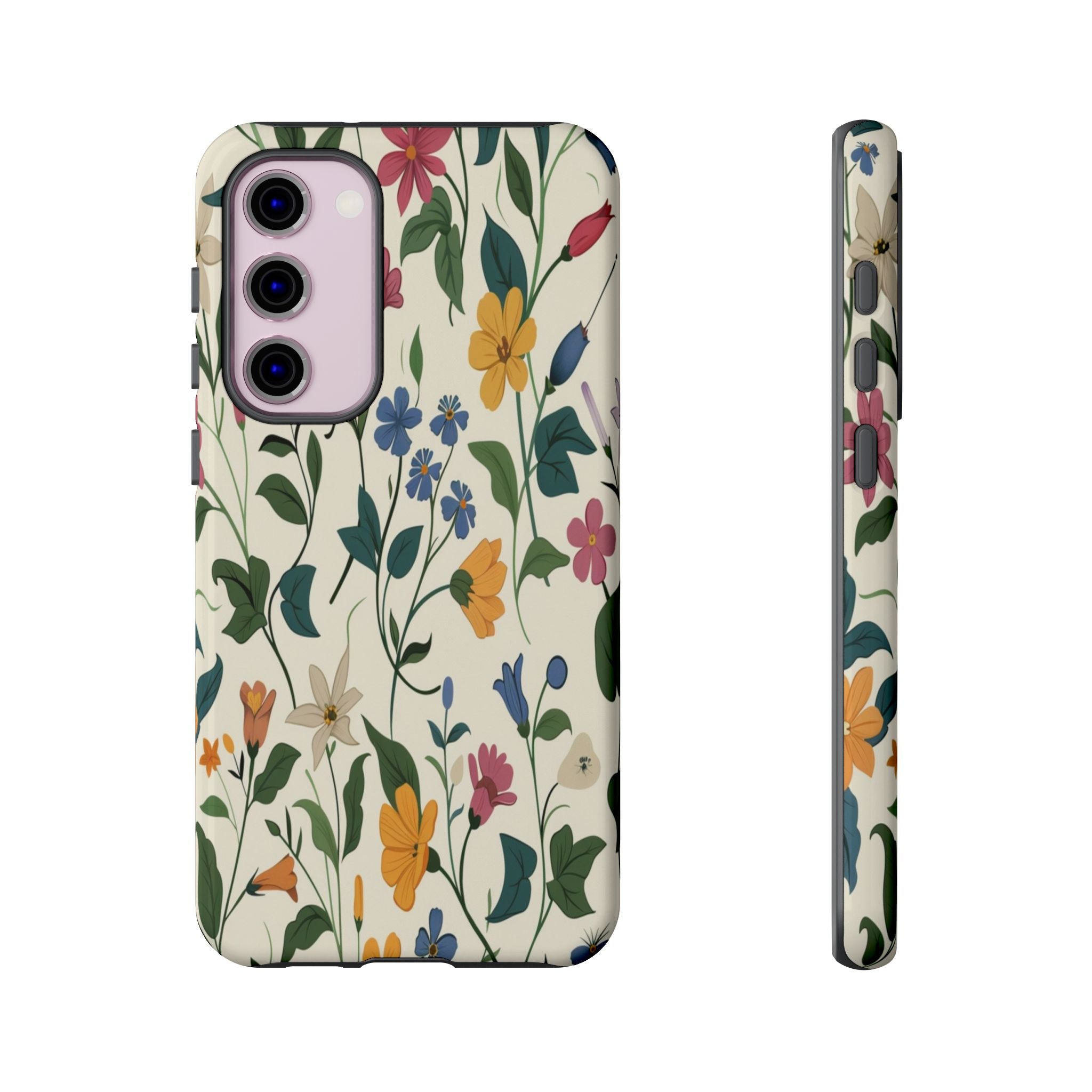 Vibrant Botanical Floral Pattern