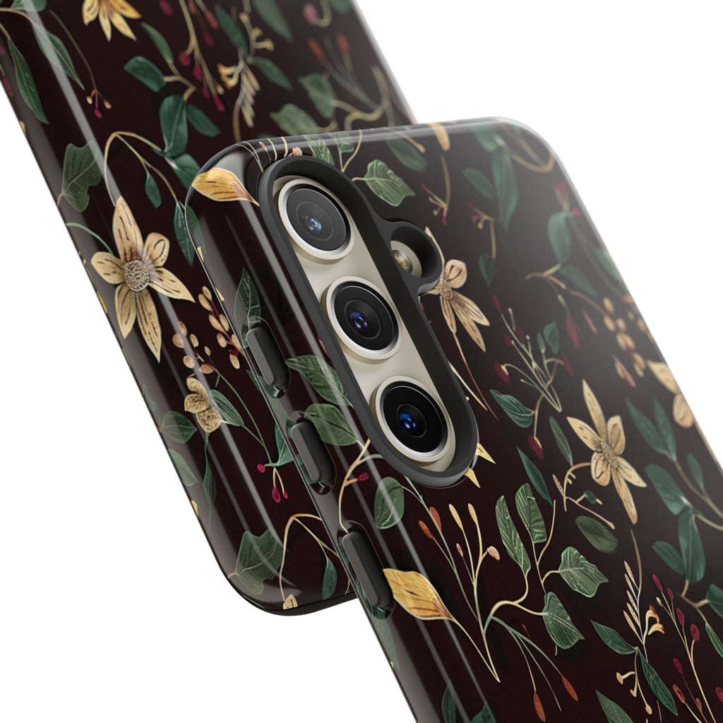 Dark Vintage Floral Case