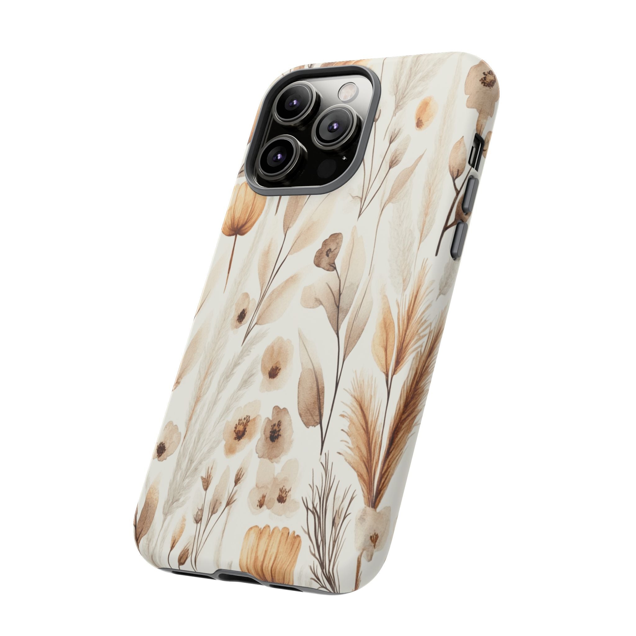 Dried Flowers Watercolor Case