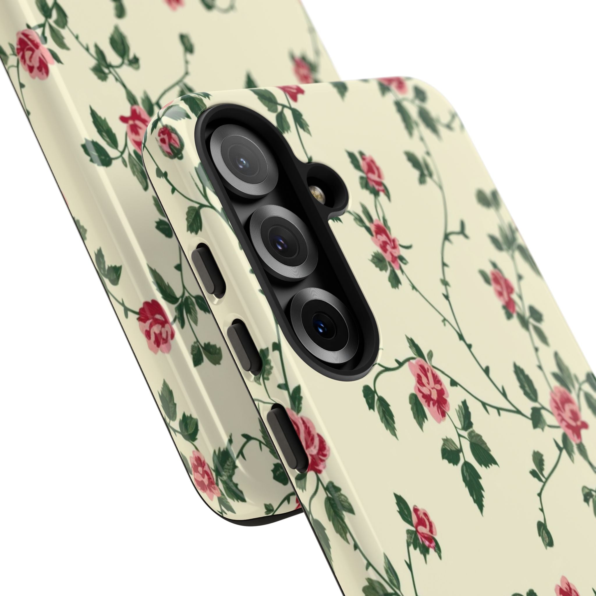 Elegant Pink Victorian Roses Case