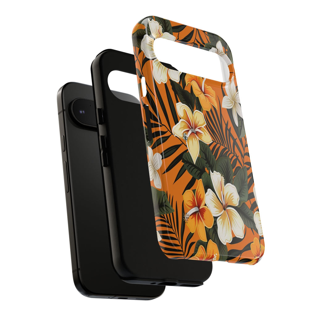 Vibrant Orange Tropical Case