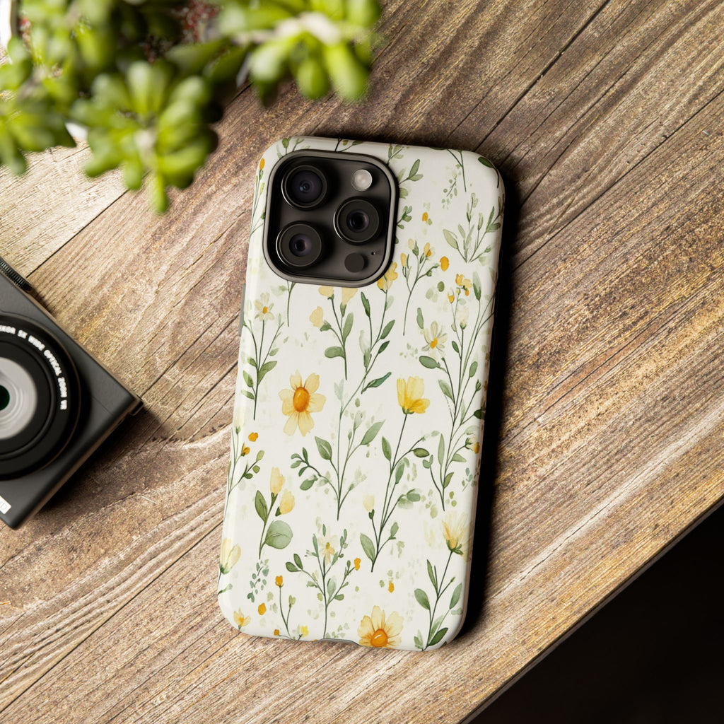 Yellow Wildflower Case