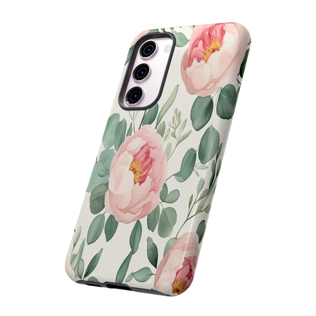 Soft Pink Peonies Case