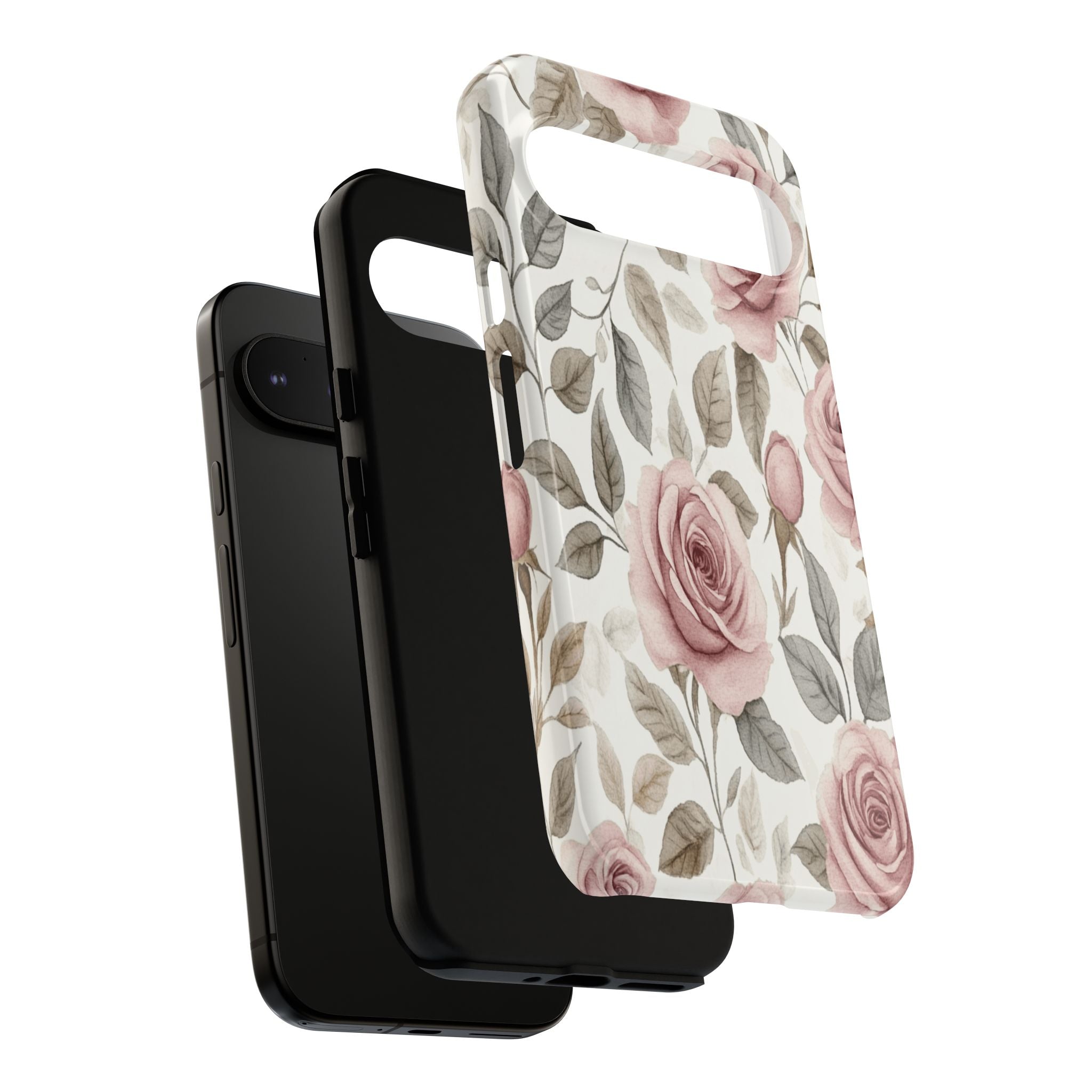 Elegant Watercolor Rose Case