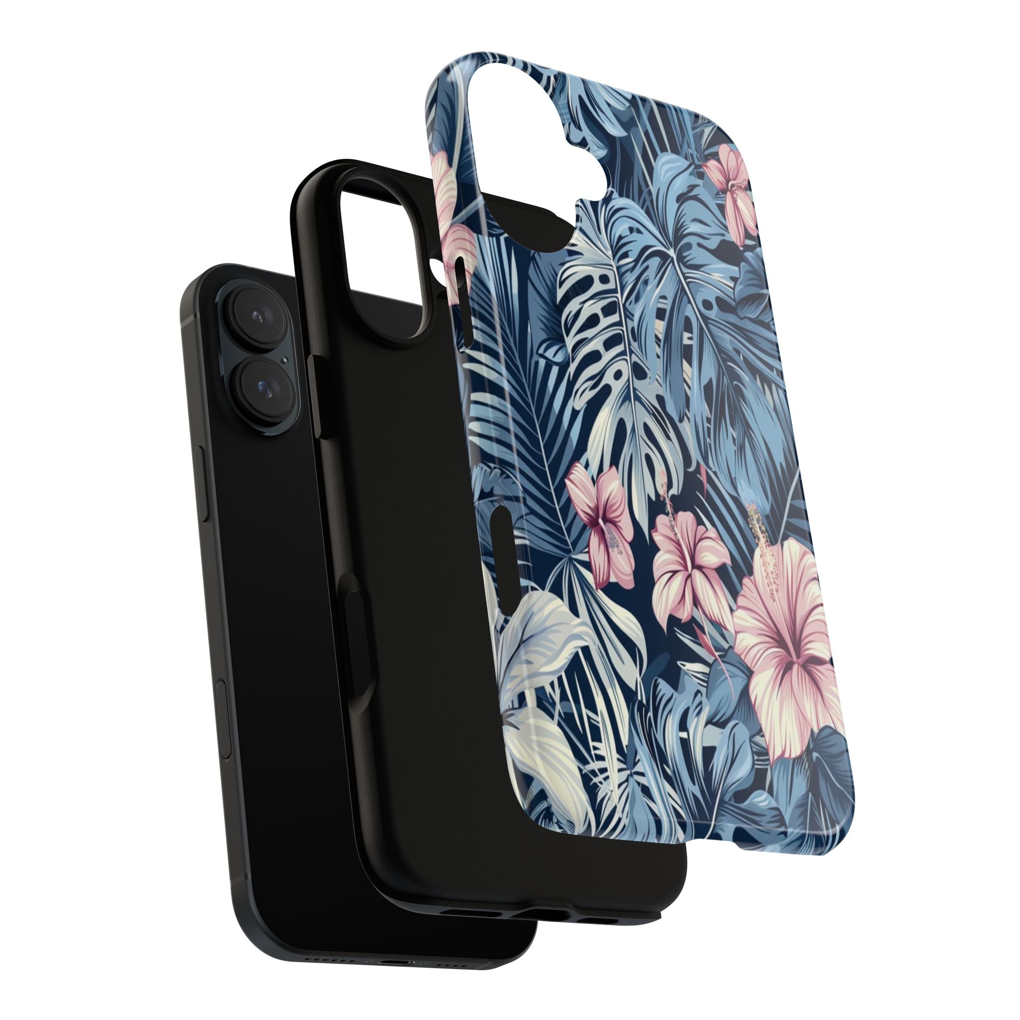Tropical Hibiscus and Monstera Case