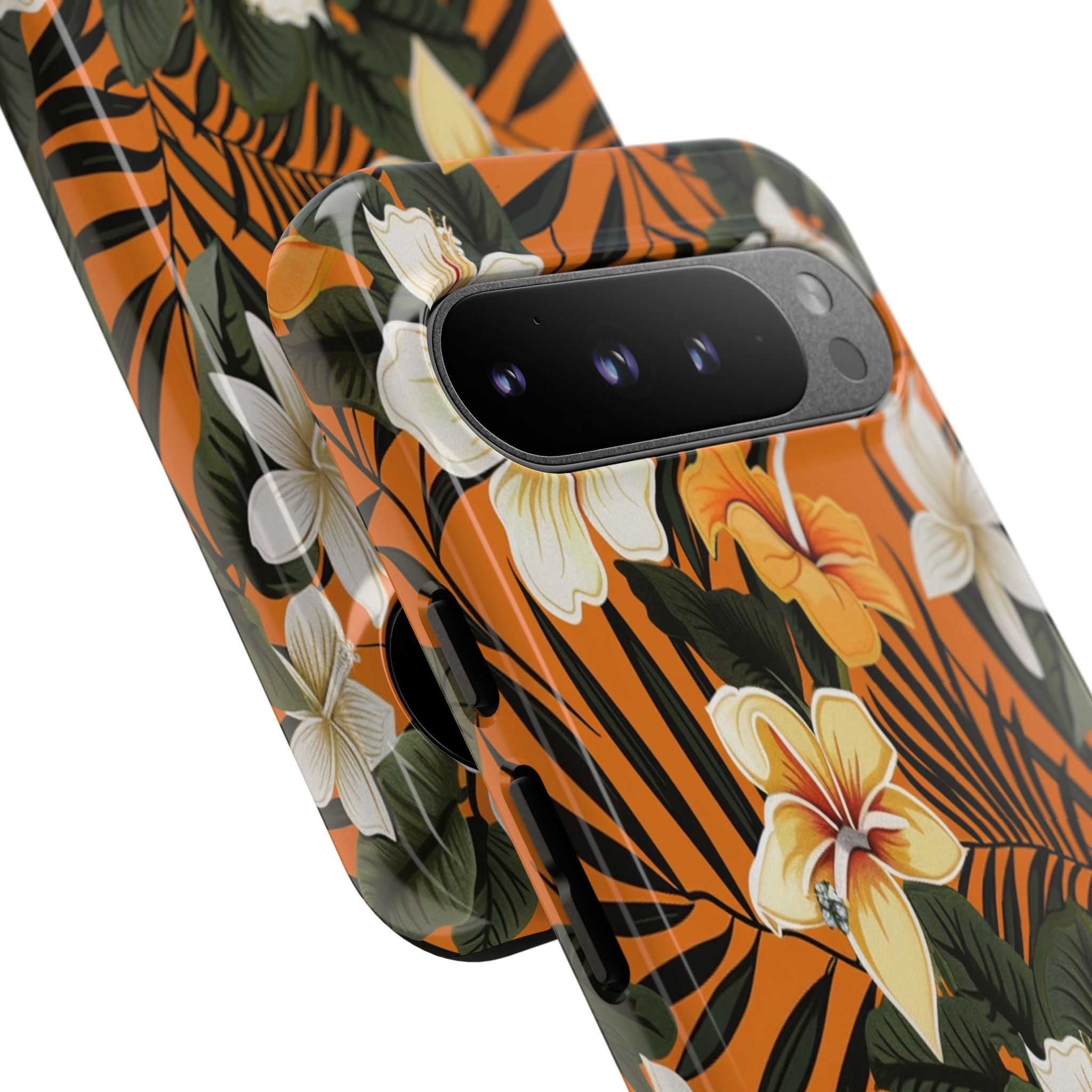 Vibrant Orange Tropical Case