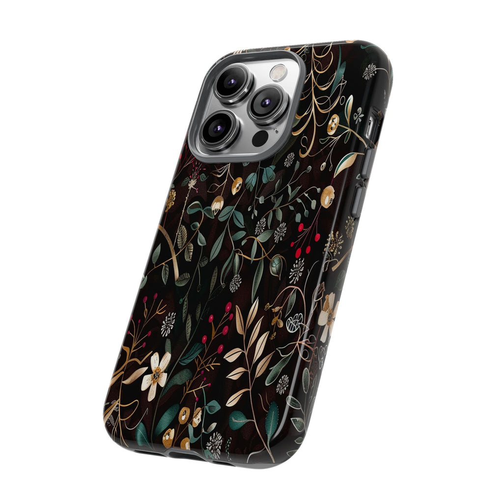 Dark Leafy Case
