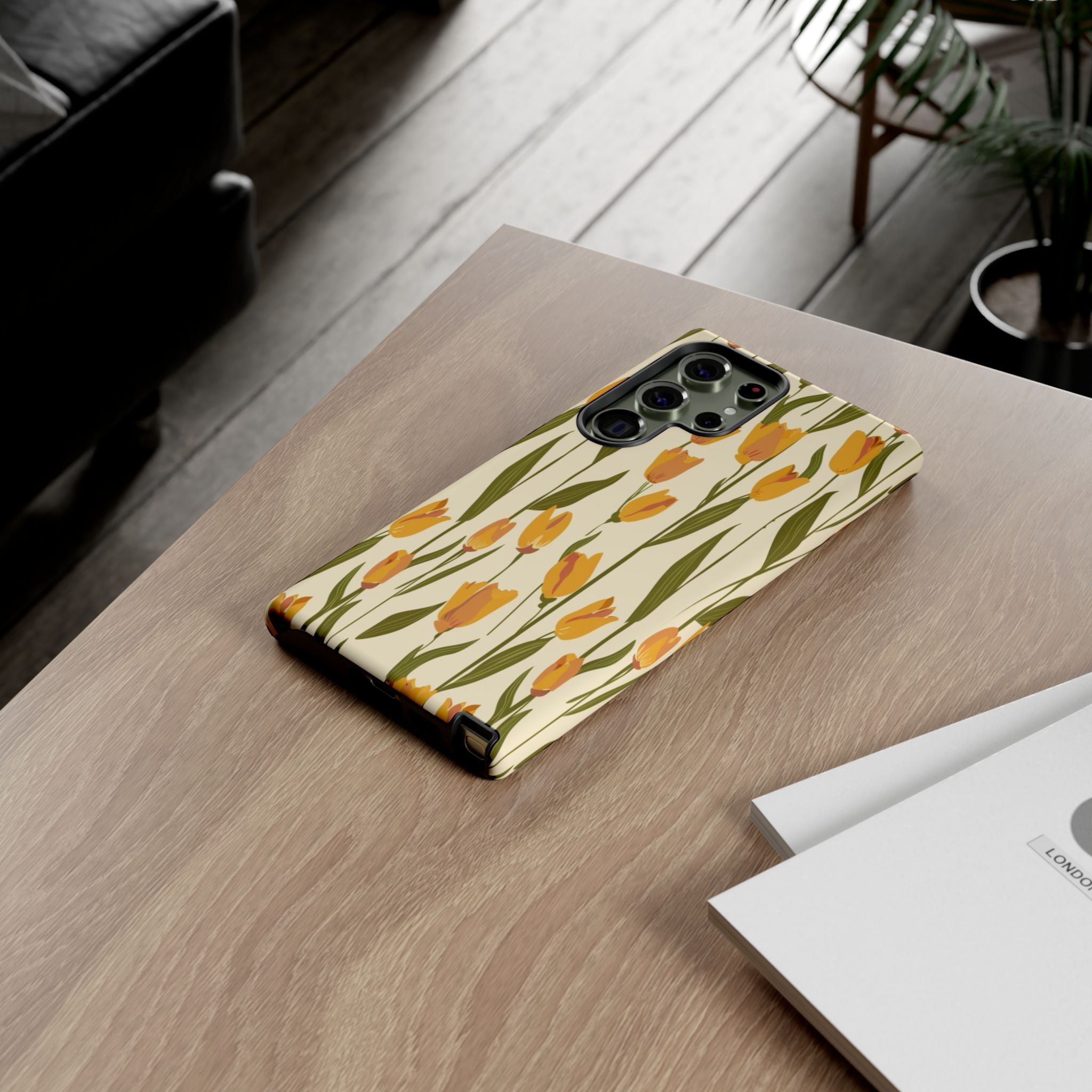Yellow and Orange Tulips Case