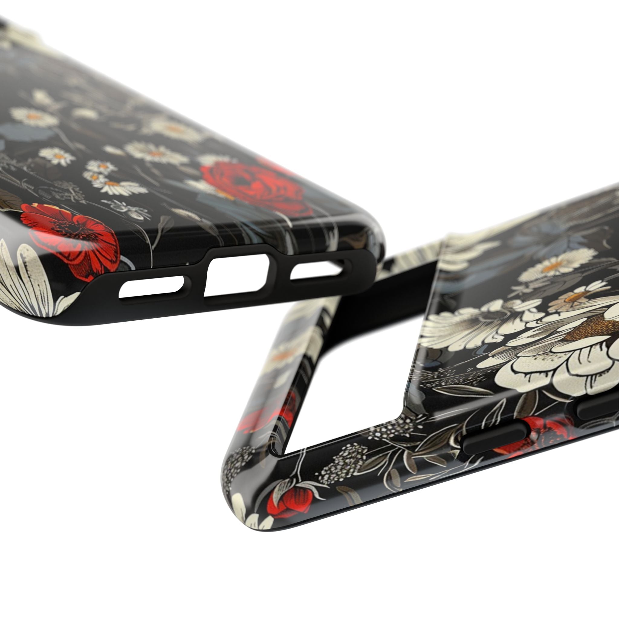 Dark Rose and Daisy Case
