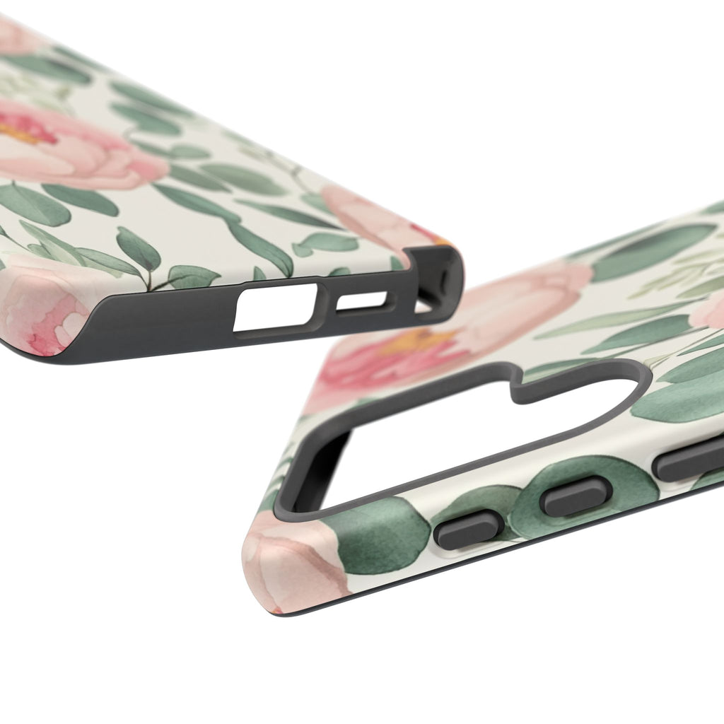 Soft Pink Peonies Case