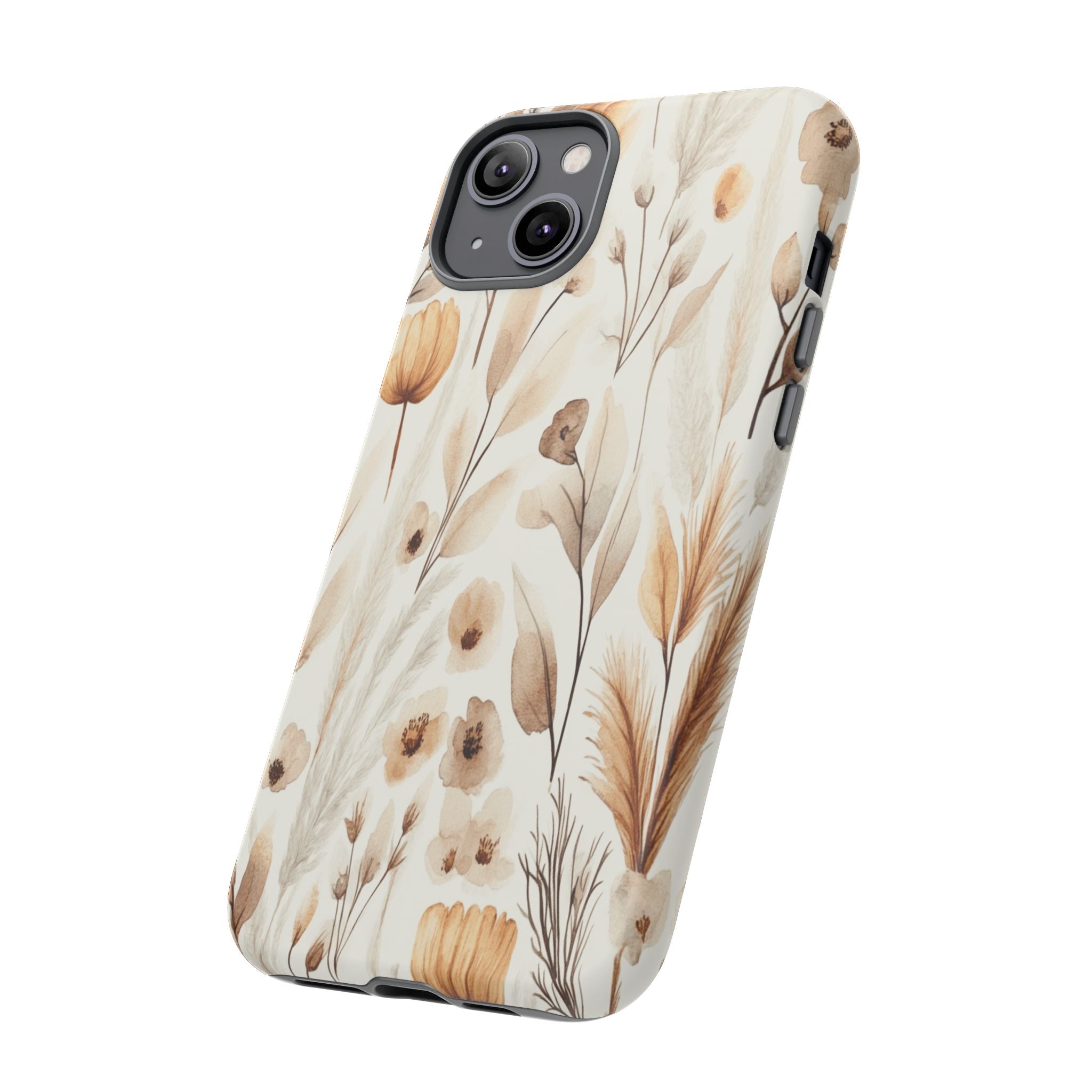 Dried Flowers Watercolor Case