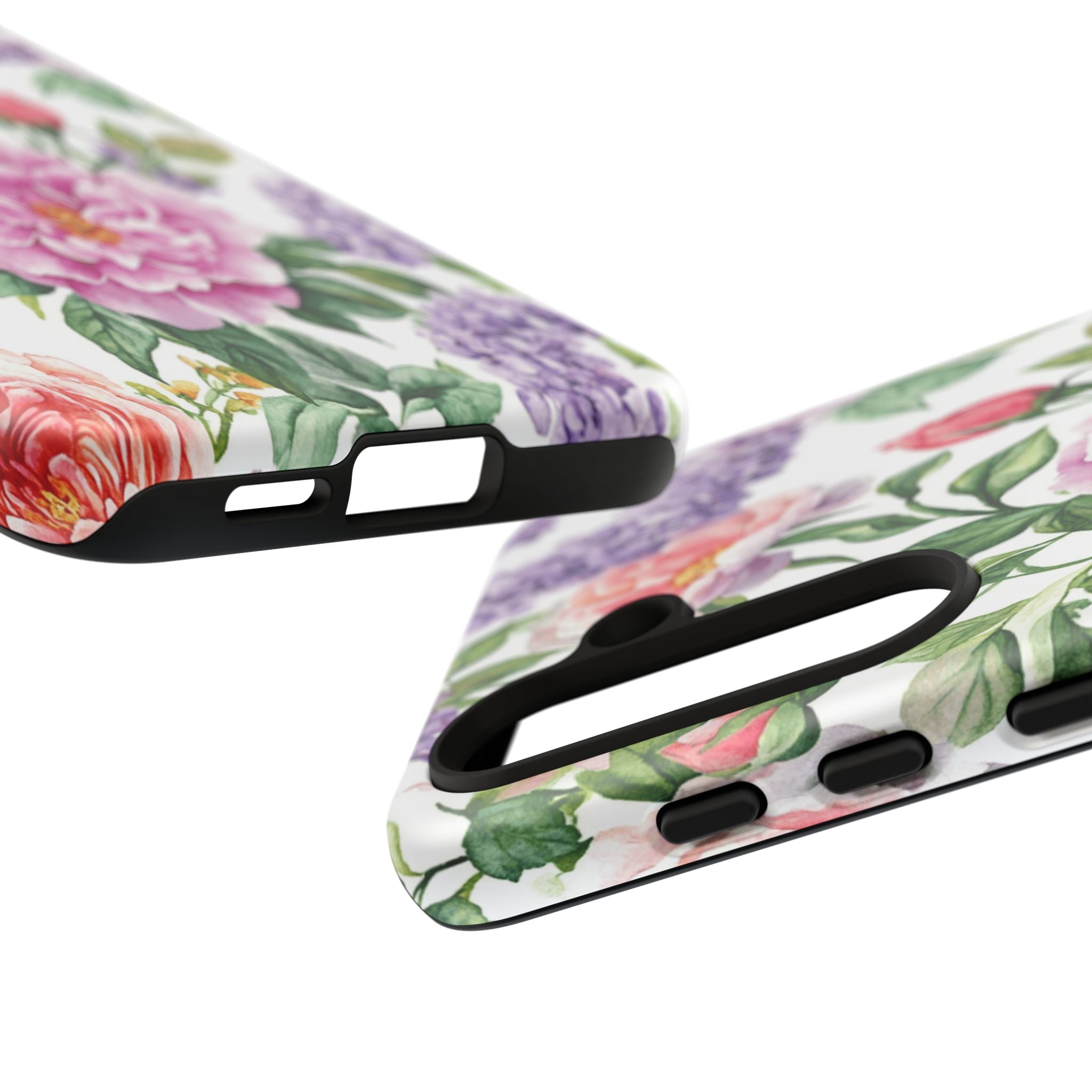 Watercolor Peonies and Lilacs Case