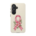 Floral Breast Cancer Awareness Case