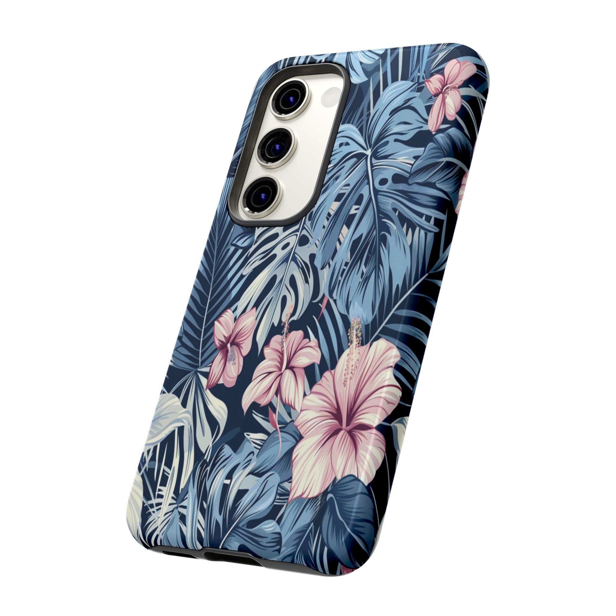 Tropical Hibiscus and Monstera Case