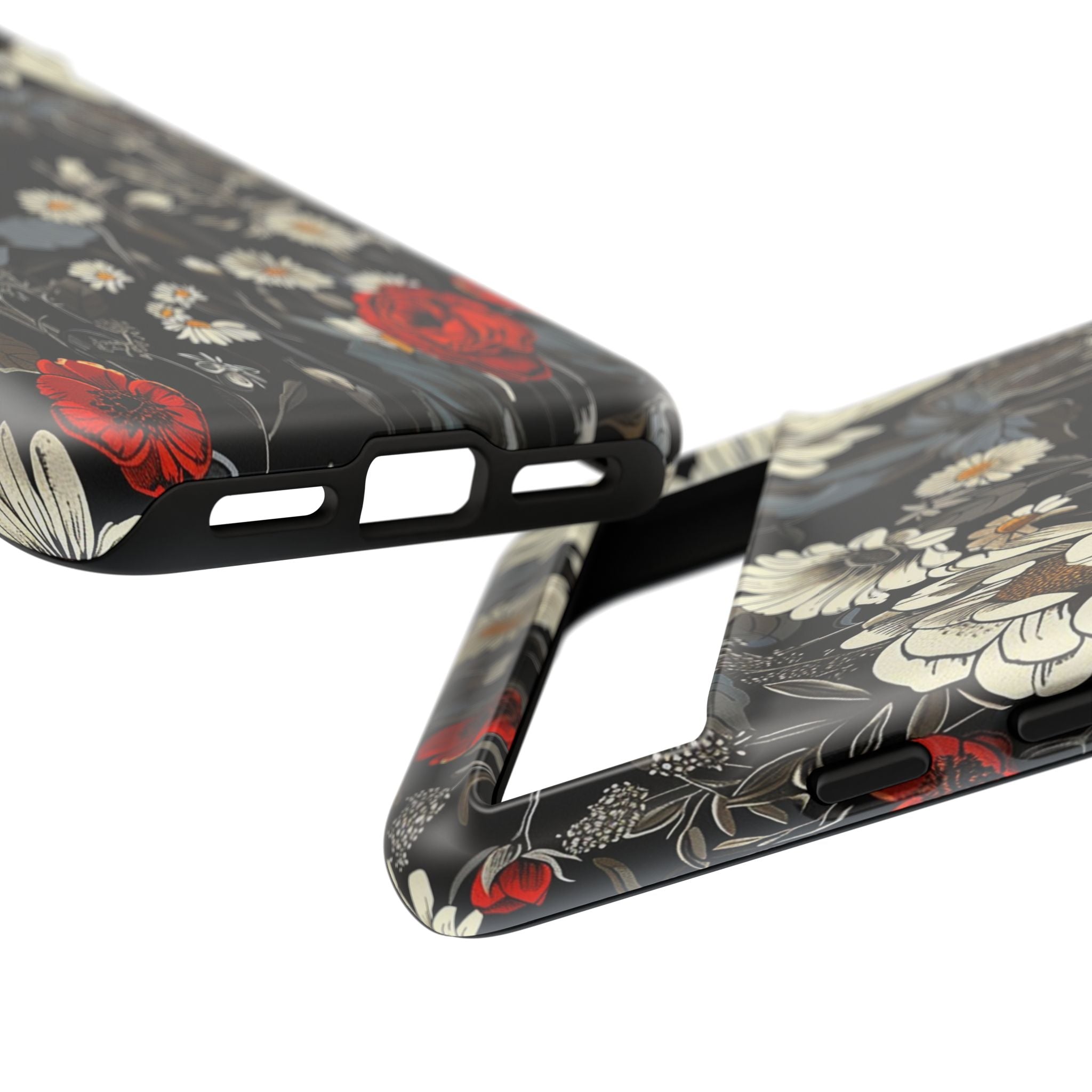Dark Rose and Daisy Case