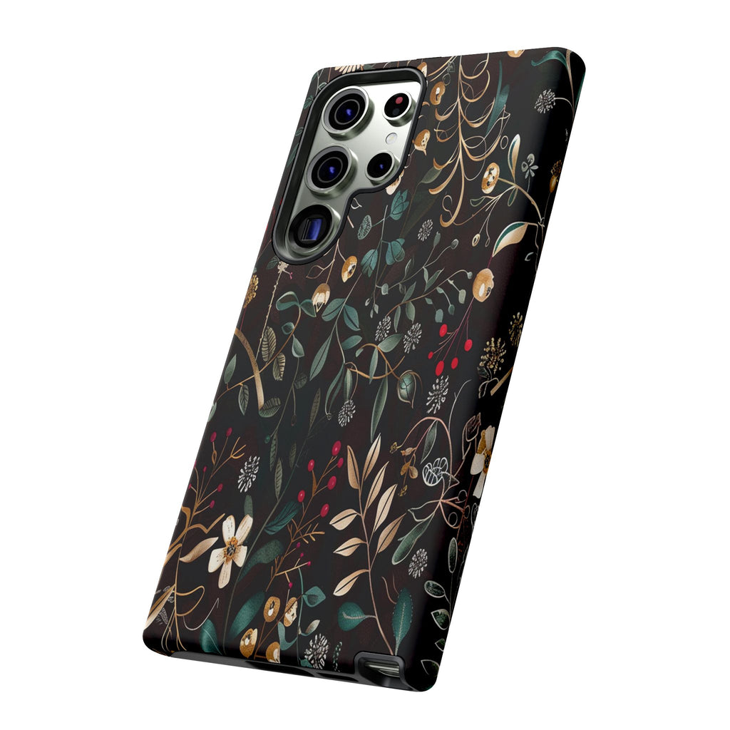 Dark Leafy Case