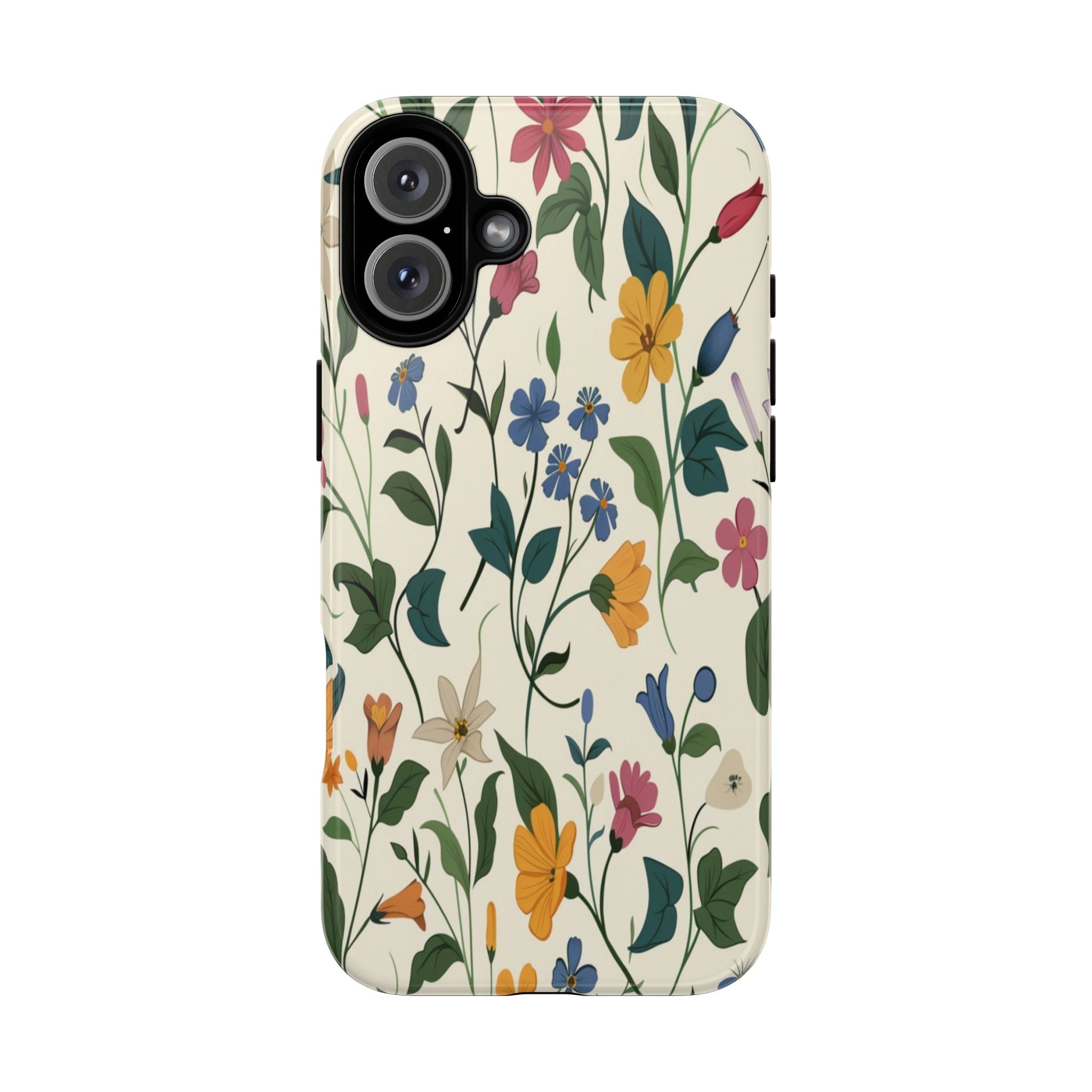 Vibrant Botanical Floral Pattern