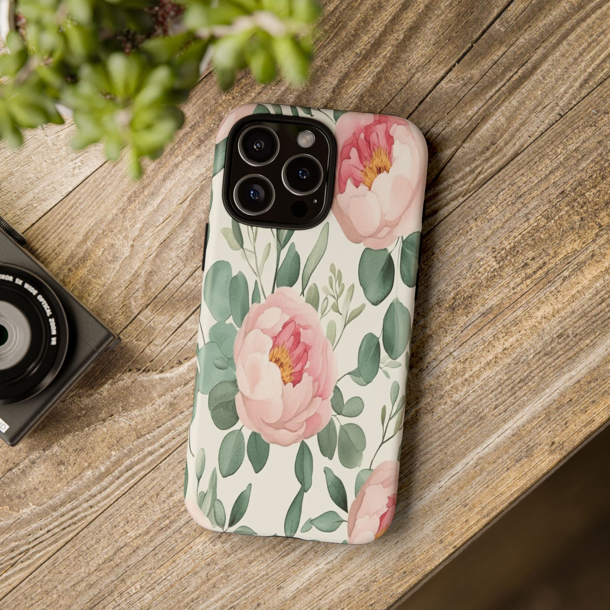 Soft Pink Peonies Case