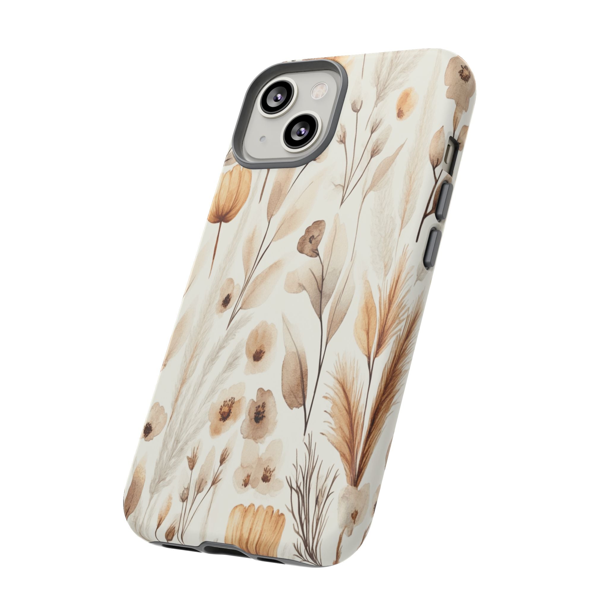 Dried Flowers Watercolor Case