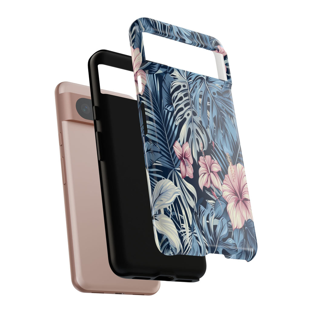 Tropical Hibiscus and Monstera Case